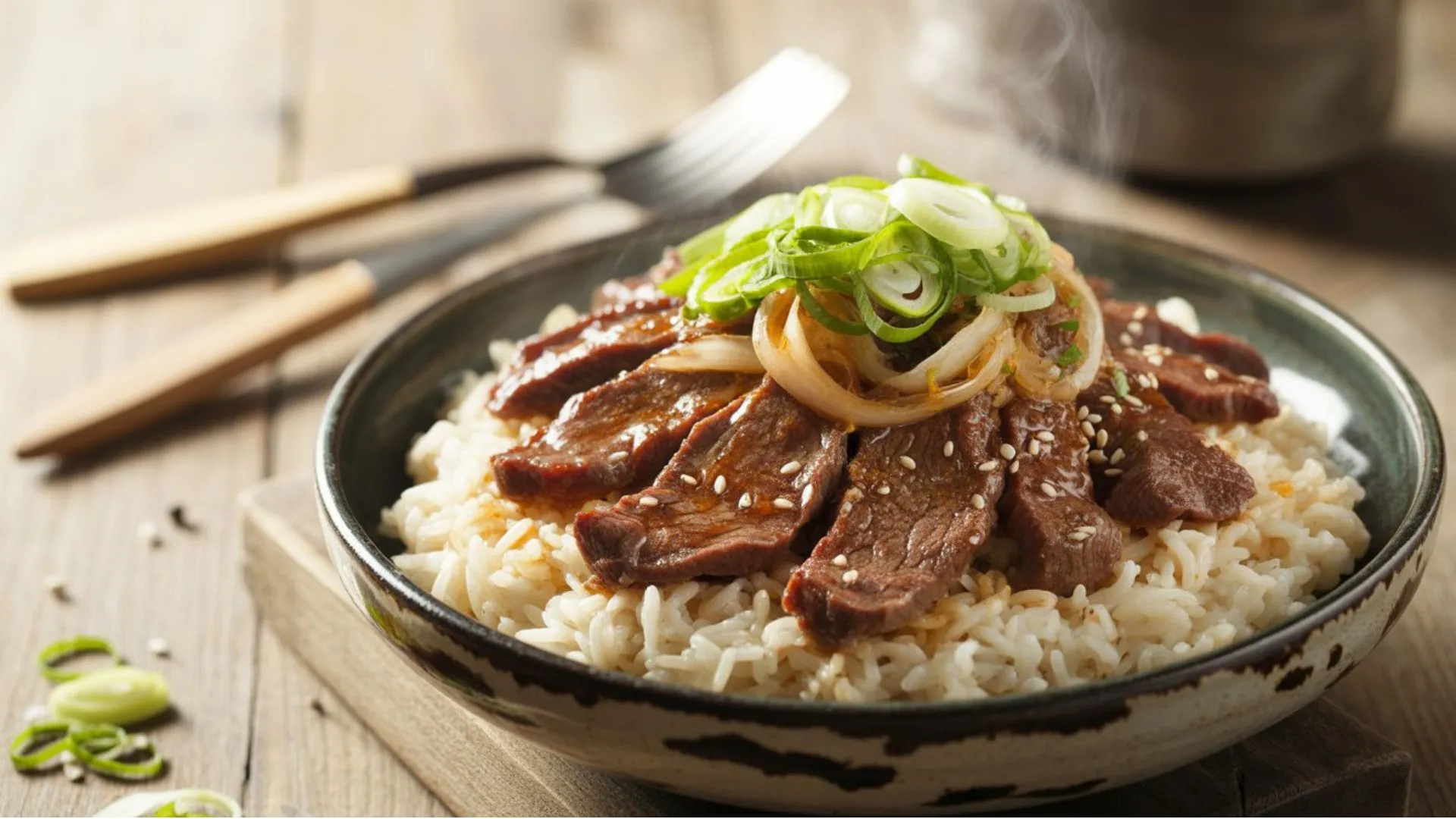 Quick and easy beef pepper rice recipe ready in 20 minutes