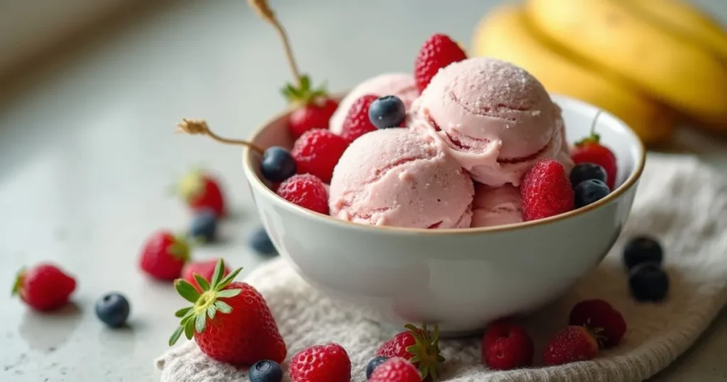 Healthy Homemade Ice Cream