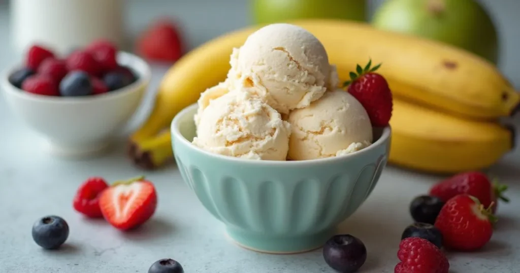 Healthy Homemade Ice Cream
