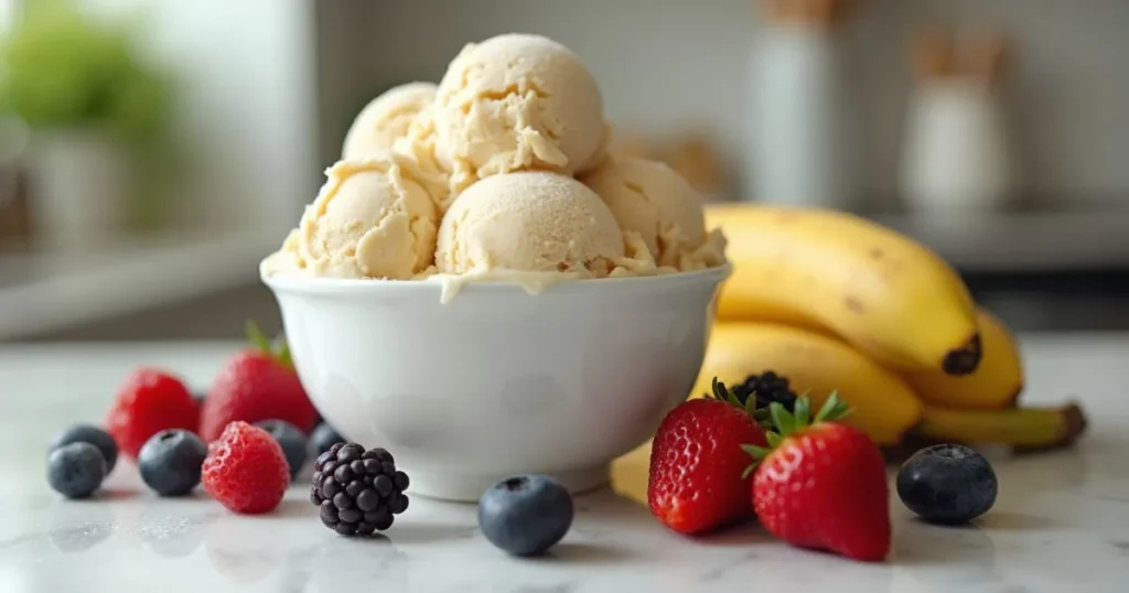 Healthy Homemade Ice Cream