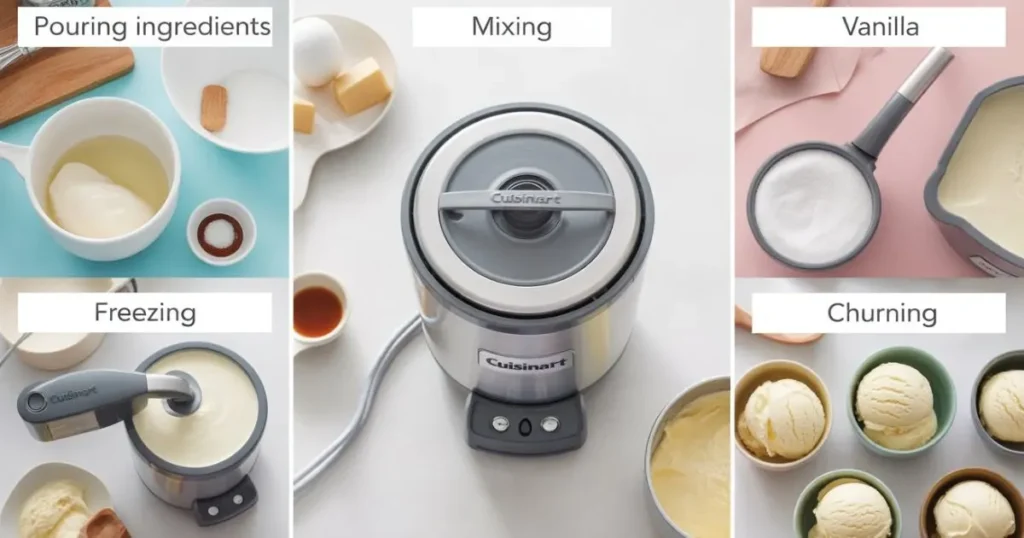 cuisinart ice cream maker instructions
