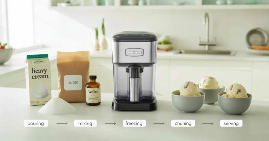 cuisinart ice cream maker instructions