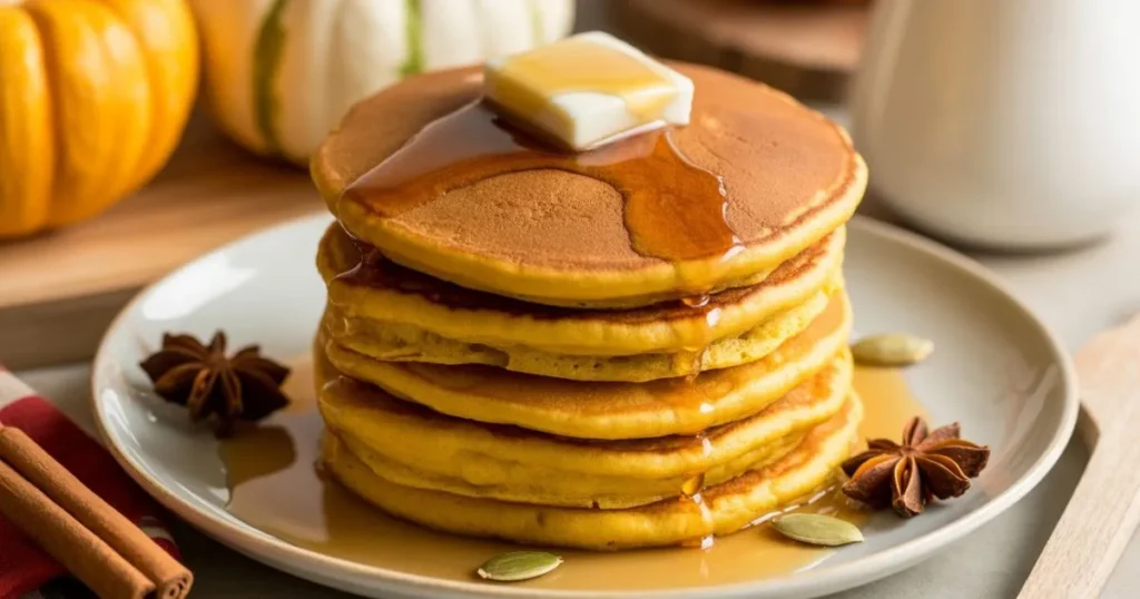 Pumpkin Spice Pancakes