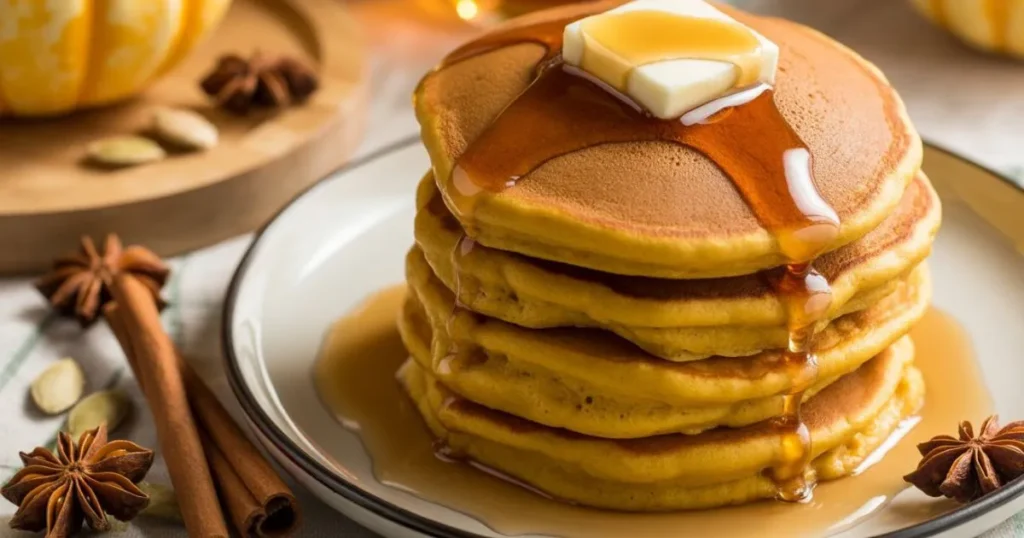 Pumpkin Spice Pancakes