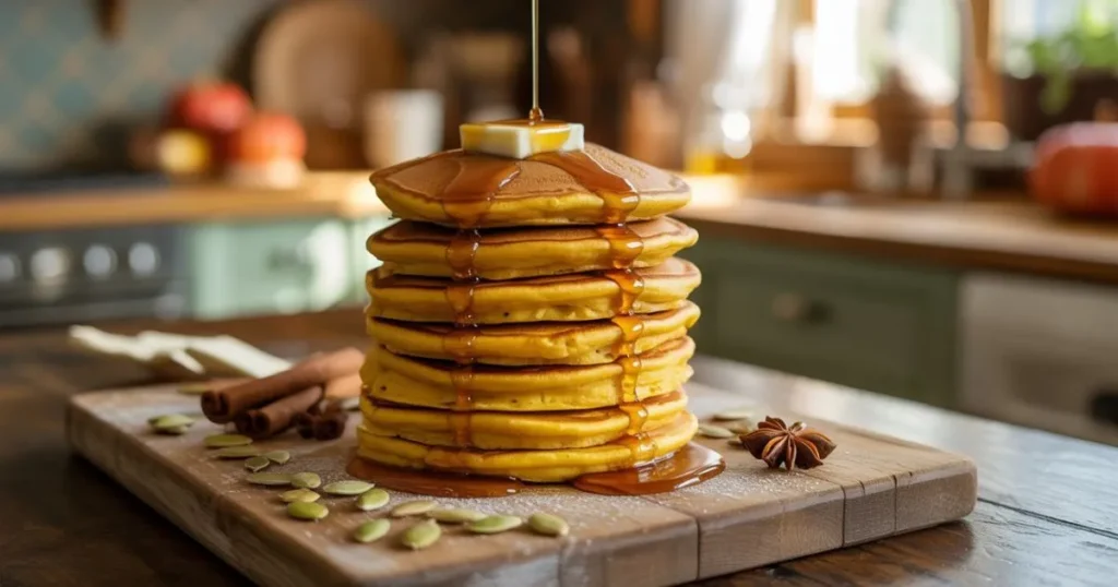 Pumpkin Spice Pancakes