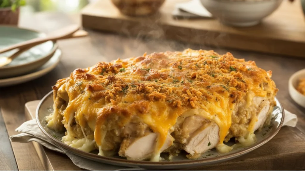 Easy and comforting Rotisserie Chicken Casserole Recipes for family dinners