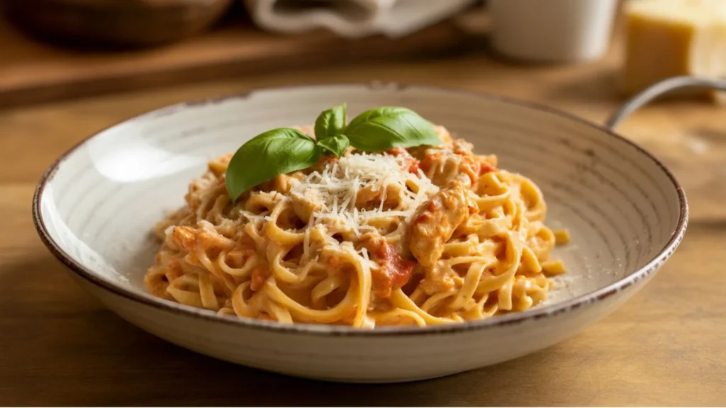 Homemade Marry Me Chicken Pasta Recipe, a quick and flavorful weeknight dinner idea.