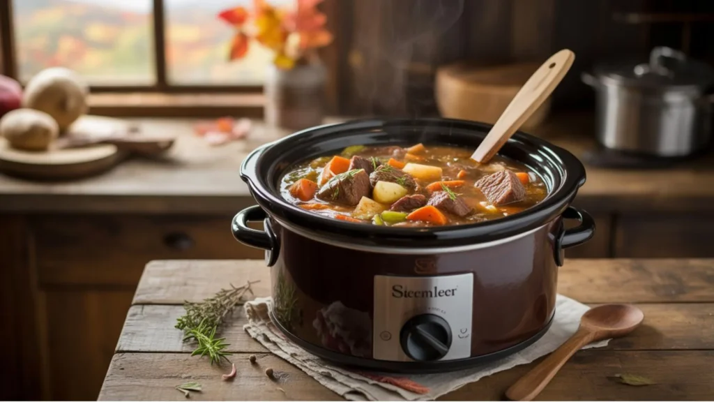 Cozy fall slow cooker recipes with warm, comforting flavors for easy weeknight dinners.