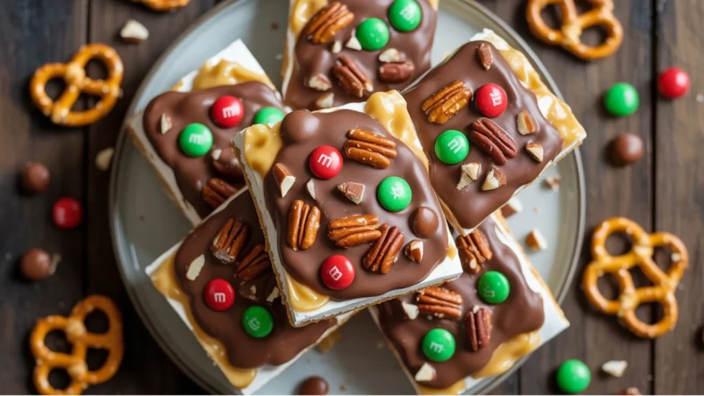 Christmas Crack Recipe With Pretzels – Crunchy, buttery toffee layered with chocolate and pretzels for a holiday favorite.