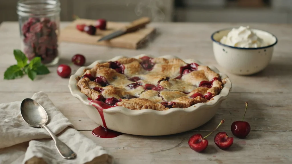 Cherry Cobbler from Scratch :The Only Recipe You’ll Ever Need