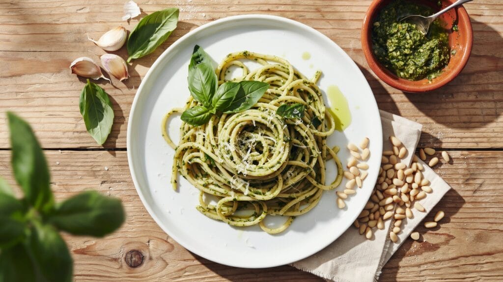 The Pesto Pasta Recipe I Make When I Don’t Want to Think About Dinner