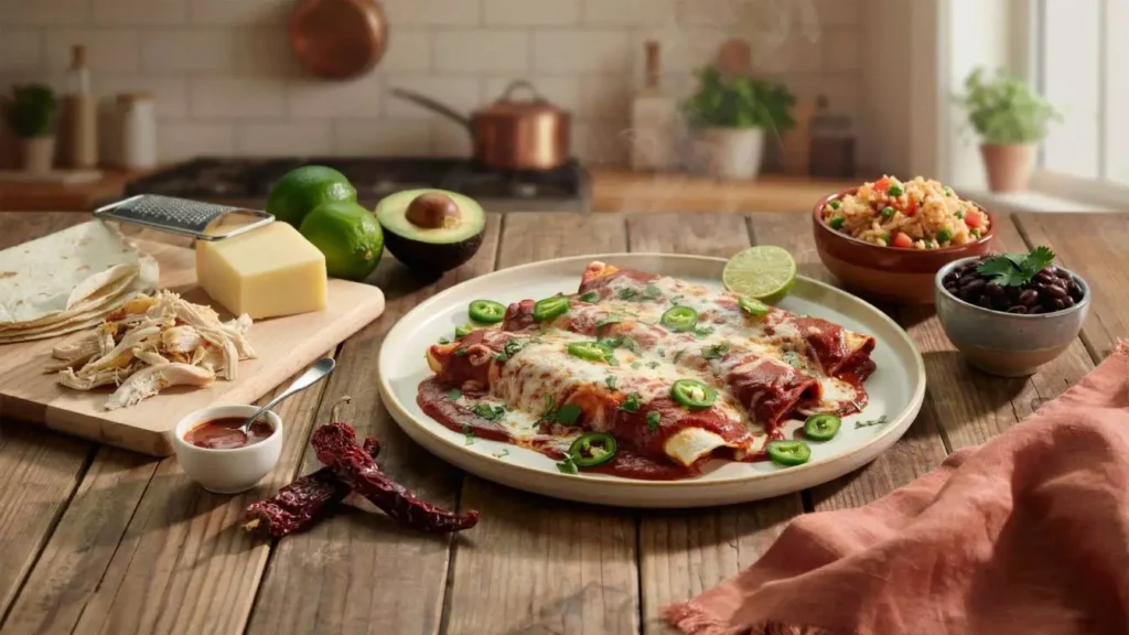 The Chicken Enchiladas Recipe That Tastes Like Sunday at Grandma’s