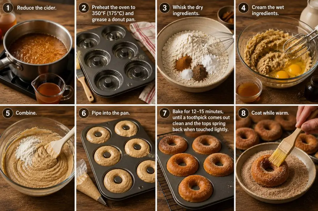 How to Bake Perfect Apple Cider Donuts