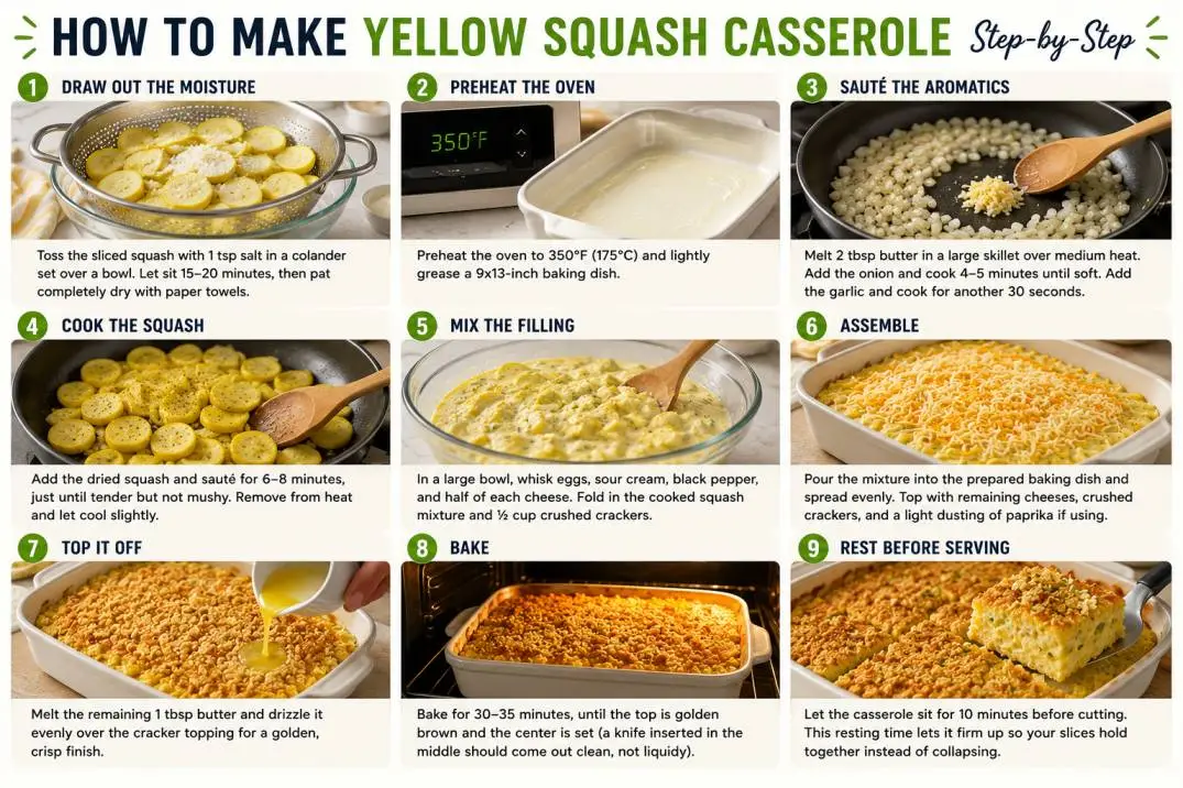 How to Make Yellow Squash Casserole Step-by-Step Guide