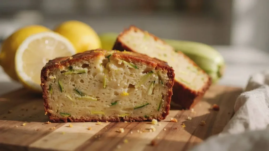 Moist homemade lemon zucchini bread featuring garden-fresh zucchini and bright lemon flavor, an irresistible quick bread recipe