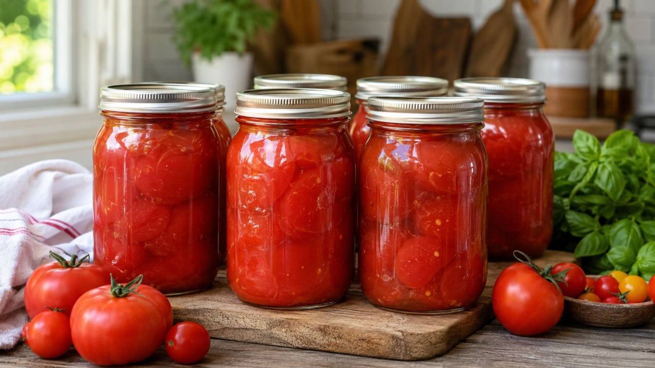 Canning Tomatoes Recipes – Easy Homemade Tomato Canning Guide