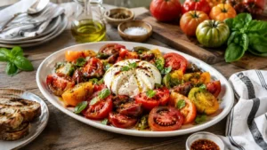 Heirloom Tomatoes Burrata Salad You’ll Crave All Summer
