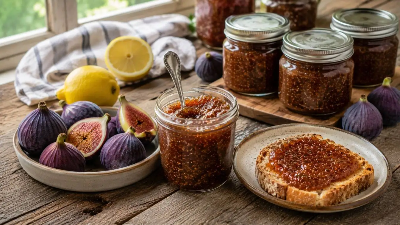 Homemade Fig Jam – Rustic No-Pectin Recipe with Fresh Figs