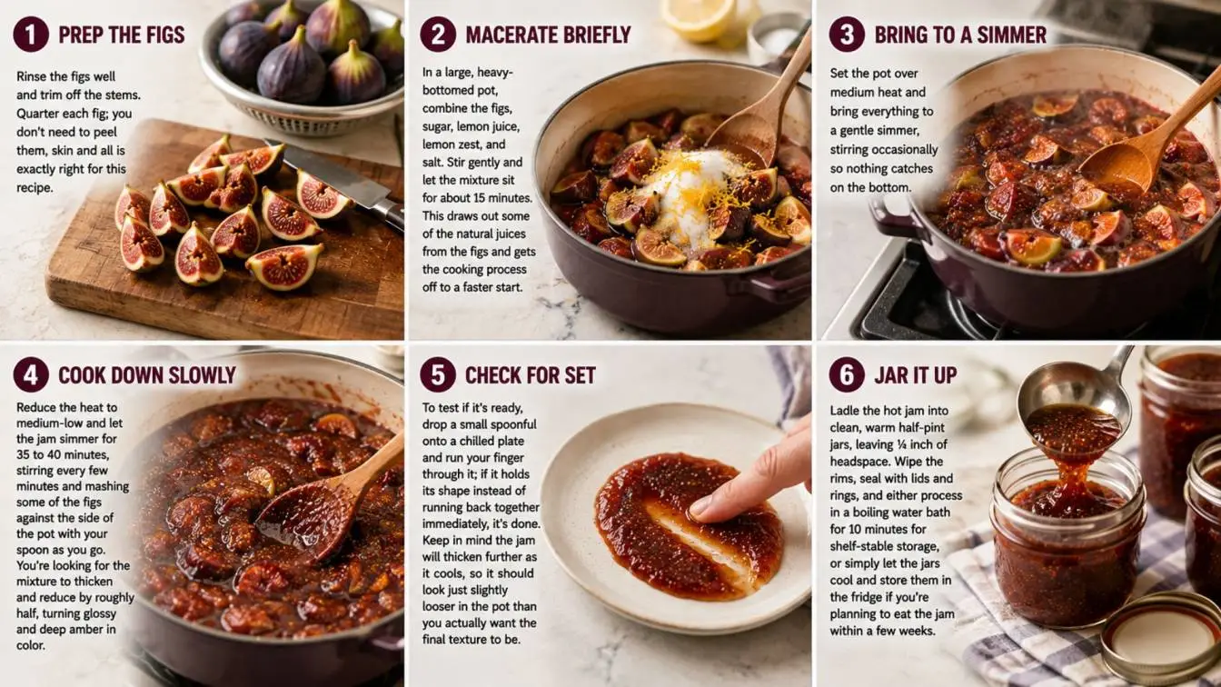 How to Make Perfect Fig Jam